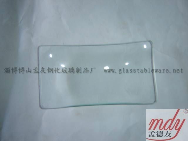 Clear Tempered Glass Fruit Plate  4