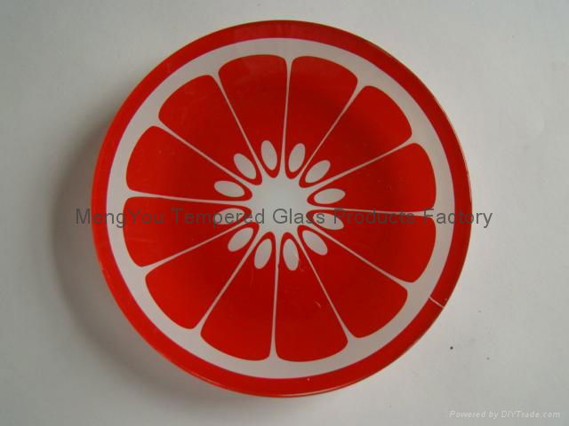Glass Fruit Plate 2