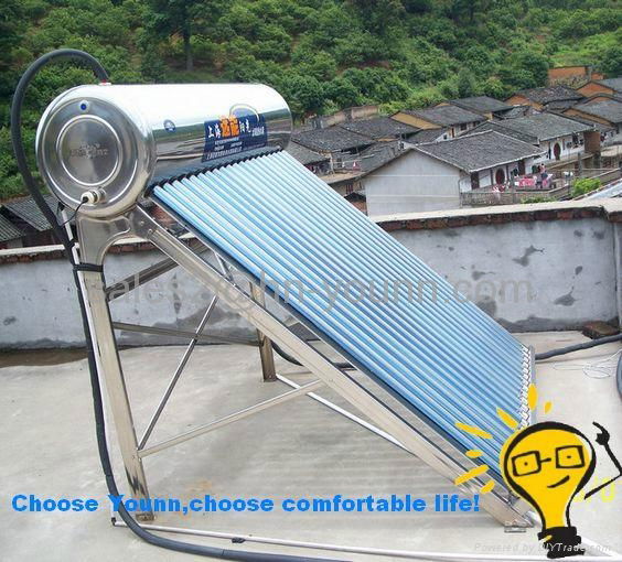 2013 new vacuum tube non pressure solar energy water heater 2