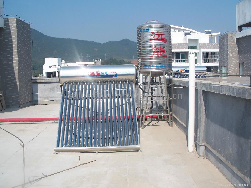 2013 new vacuum tube non pressure solar energy water heater 4