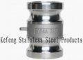 stainless steel camlock coupling type AA