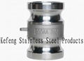 stainless steel camlock coupling type AA 