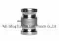 stainless steel camlock coupling type AA  3