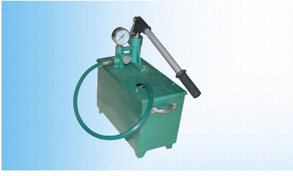 hydraulic testing pump