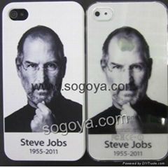 2011 steve Jobs Back Cover for iphone 4 