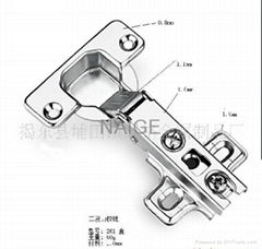 Clip-on two way concealed hing