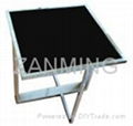 Modern glass square sofa table