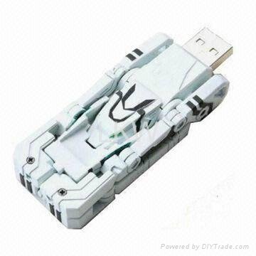 White Tiger Robot USB Memory Stick and OEM Logos  2