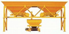 concrete batching machinery