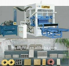 QT4-15B hollow concrete block making machine