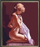 musuem quality nude oil painting