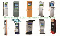 Outdoor payment&information kiosk