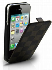 Leather Battery Case for iPhone 4/4S