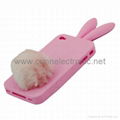 Bunny Rabito Rabbit Rubber Skin Case For