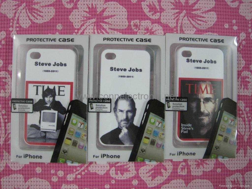 Forever STEVE JOBS 1955-2011 Memorial Hard Case Skin Cover For IPHONE 4 4G 4