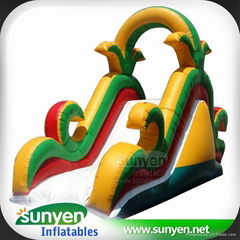 inflatable slide