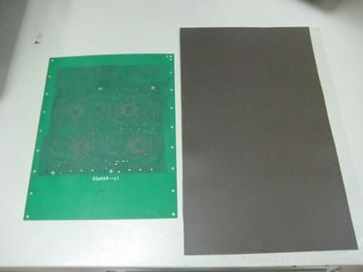 Vertical conductive adhesive 4