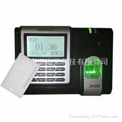 中控X638指紋刷卡考勤機