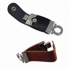 hotsale leather usb flash memory