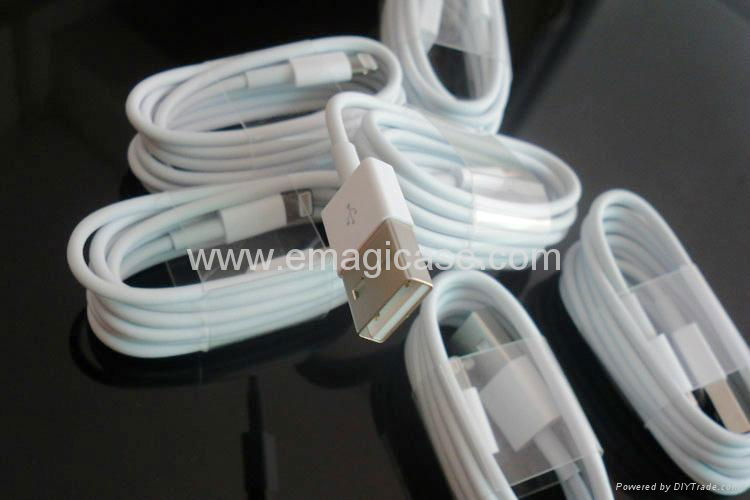 iPhone 5 8pin lightning to usb cable date sync charger 2