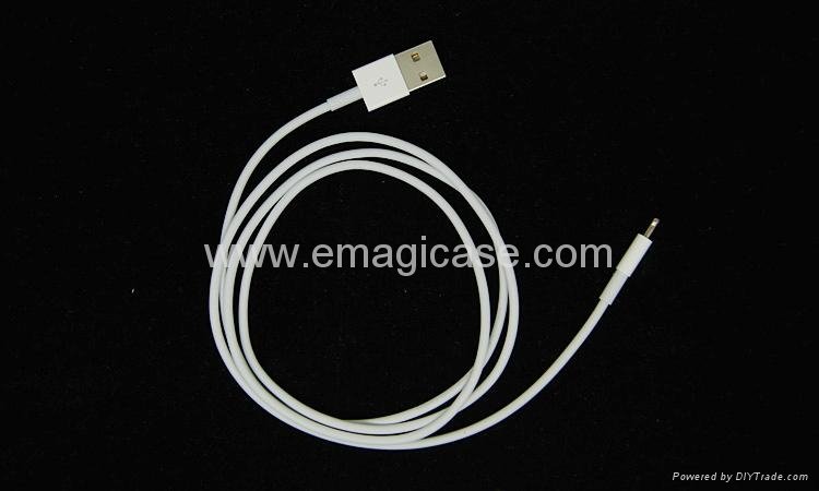 iPhone 5 8pin lightning to usb cable date sync charger 3