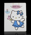 Hello Kitty ipad 2/3/4 leather case 1