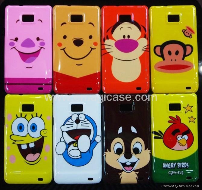 Hello Kitty cover cases for Samsung Galaxy S2 i9100 4