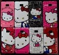 Hello Kitty cover cases for Samsung Galaxy S2 i9100 1