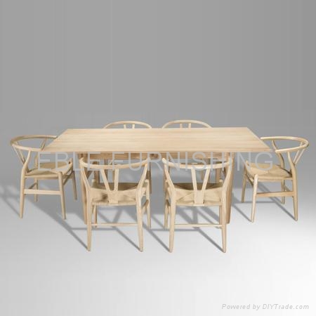 CT013A CH327 dining table by Hans Wegner