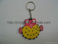 Soft PVC Rubber Keychain