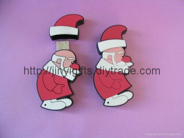 Christmas Gifts Cartoon USB Memory Disk 3