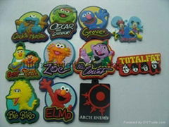 Soft PVC Fridge Magnet  