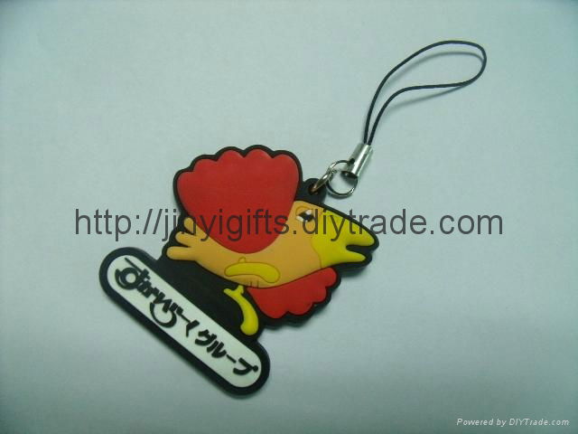 Custom PVC Mobile Phone Strap  4