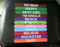 Fashion silicone Slap Bracelet 1