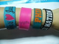 Fashion silicone Slap Bracelet 4