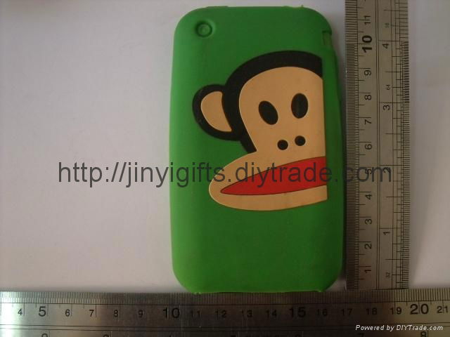 Silicone Case for Iphone 4G Mobile Phone 2