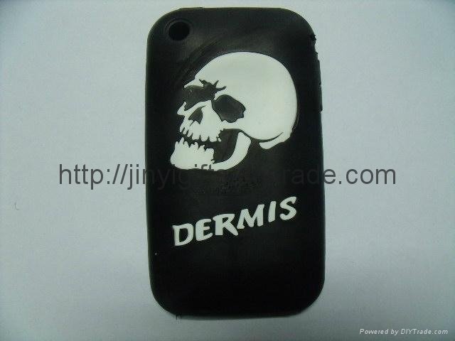 Silicone Case for Iphone 4G Mobile Phone 3