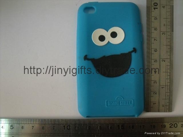 Silicone Case for Iphone 4G Mobile Phone 4