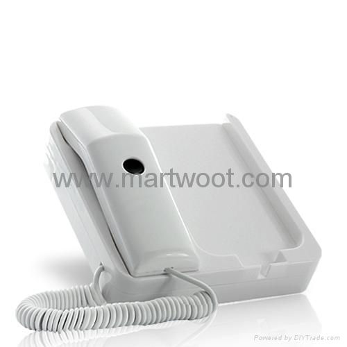 Classic Phone Dock with Handset for iPhone 4, Android Phones, 3.5mm Jack Phones