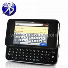 Bluetooth Slider QWERTY Keyboard Case for iPhone 4