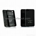 Bluetooth Slider QWERTY Keyboard Case for iPhone 4 3