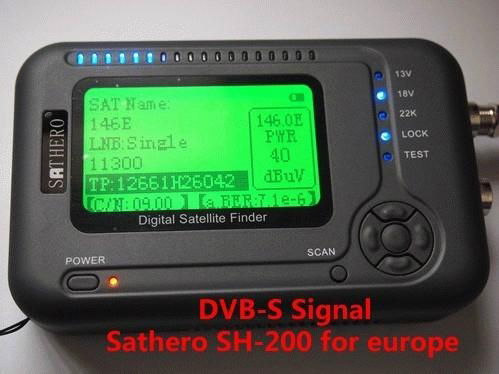 DVB-S2 Sathero Satellite Finder SH-200 2