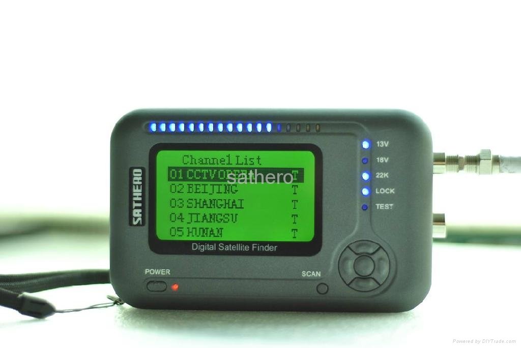 DVB-S2 Satellite Meter SH-200 2