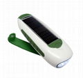 XLN-280B Crank dynamo solar flashlight