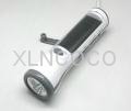 XLN-285 Crank dynamo solar flashlight radio 