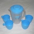 Plastic pitcher set