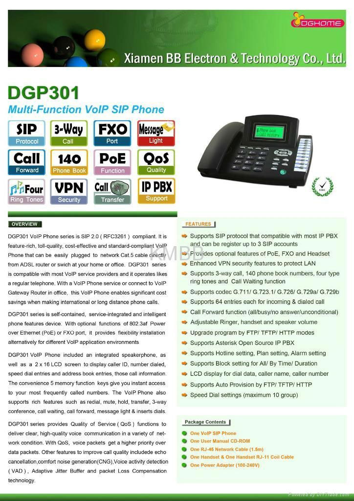 VOIP PHONE 網絡話機支持sip協議IP Phone 2