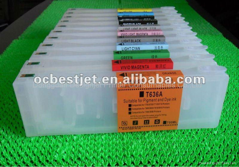 best sale epson 9900 refillable ink cartridge 2