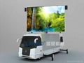 Mobile LED Trailer With HD Full Color