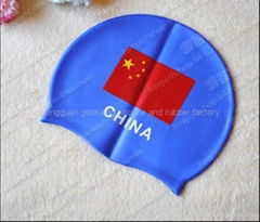 silicone swimming cap